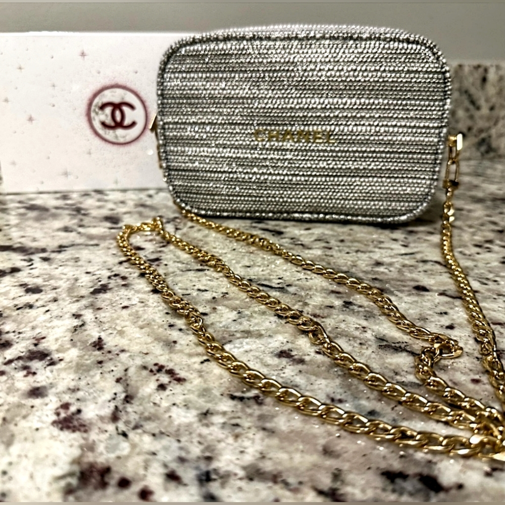NWT Chanel Cosmetic Crossbody Bag